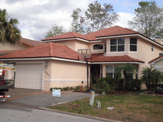 After non pressure roof cleaning